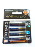 Аккумуляторы Panasonic Eneloop Pro AA NiMh 2500 mAh 4шт/ комплект, фото №3