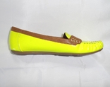 Туфлі лофери жіночі яскраво жовті 38 р., photo number 6