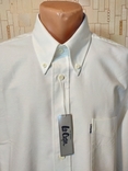 Нова сорочка біла чоловіча LEE COOPER коттон p-p 17.5, numer zdjęcia 4