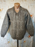 Светр теплющий зимній. Пуловер чоловічий мохеровий NAGPAL Індія p-p XL(маломірить), фото №2
