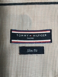 Сорочка чоловіча сірий орнамент TOMMY HILFIGER коттон р-р 40, фото №9