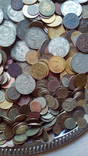 5 кг 540 гр монет от 1924г до 1991г, от 1коп до 1рубля, + серебро средние века, фото 7