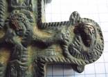 Большой рельефный энколпион Купятицкая Богородица 12 век, фото 9