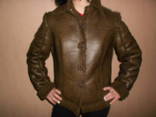 Куртка меховая, SHANT GIRL, PU-кожа, 46,48 размер, Италия, искусственный мех, numer zdjęcia 2