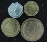 Чили серия из 4 монет (1,5,10,50), фото №2