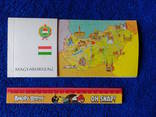 Набор открыток-карт Венгрии.Будапешт 1972г.Состояние хорошее., фото №2
