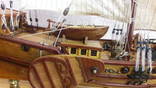 Модель парусника "Херен-Яхта" Голландия 18 век, фото №3