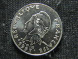 20 франков Французская Полинезия 1993г., фото №3