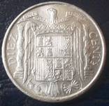 10 центавос 1953 року. Іспанія, фото №3
