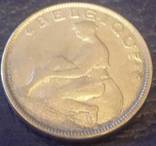 2 франка 1923 року Бельгія.(тільки кілька  років), фото №3