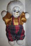 Кукла Клоун фарфор ручная роспись, фото №2