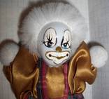 Кукла Клоун фарфор ручная роспись, фото №3