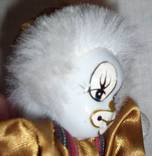 Кукла Клоун фарфор ручная роспись, фото №8