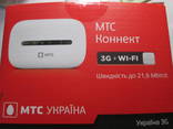 МТС коннект 3G+WI-FI, фото №2