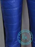 Зимние штаны дутики на флисе Синие XXХL, фото №5