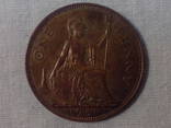 1 пенни 1938 г Великобританияя, фото №3