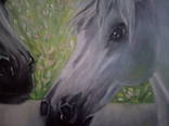 Картина "Лошади в саду", фото №7