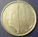 25 центів Нідерланди 1985, фото №3
