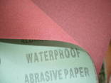 Шкурка шлифовальная в листах на бумажной основе, P320, 230 х 280 мм, 10 шт., водостойкая, фото №2
