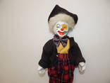 Игрушечный клоун фарфор 6270, фото №3