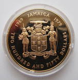 250 $ 1972 год ЯМАЙКА золото 43,22 грамм 900`, фото №3