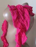 INUSUAL женский лёгкий шарф шарфик (Италия) №04, фото №13