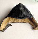 Шлем лётный кожаный,на меху,старый,наверное не советский, фото 8