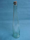 Бутылка светлое стекло. Без сколов и трещин. Высота 25 см., фото №4