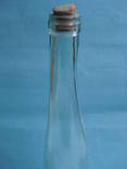 Бутылка светлое стекло. Без сколов и трещин. Высота 25 см., фото №5