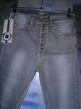 Укороченные стильные модные джинсы, фото №6