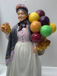 Статуэтка продавщица шаров. Англия Royal Doulton.1950е г., фото 2
