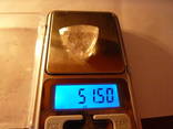 Натуральный кварц с золотистым рутилом 51,5 карата, фото №2