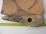 Топор ТК из рога оленя и фрагмент керамики ТК., фото 10