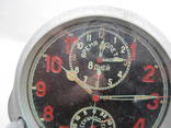 Часы авиационный хронограф 1 Гчз 8 дней 1939 год, photo number 4