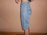 Шорты, капри, Street One, 28 размер, джинсовые, летние, наш 46, S, M, photo number 3