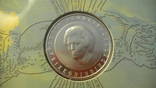 50 гульденів Нідерланди 1998 Мюнстерська угода срібло в буклеті, фото №2