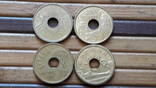 Монеты 25 песет , Испания, 4 шт, фото №5