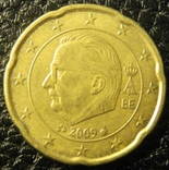 20 євроцентів Бельгія 2009, фото №2