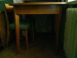 Овальный обеденный стол с 6-ю стульями 50-е гг., фото №4