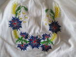 Блуза - вишиванка для дівчинки. Розмір 110 - 64., фото №5
