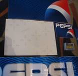 Набор фирменных самоклеек разных размеров компании Pepsi + бонус, фото №5