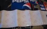 Набор фирменных самоклеек разных размеров компании Pepsi + бонус, фото №6