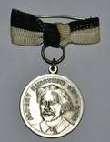 Юбилейная медаль Эйнштейн 1879- 1955,в серебре., фото №2