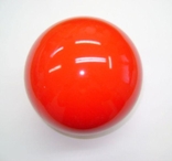 Мяч Pastorelli глянец Rosso 18 cm Art. 00009, фото №3