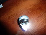 Кольцо с крупным дендрит опалом, фото №4