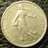 1/2 франка Франція 1966, фото №3