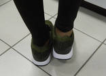 0001 Женские Кроссовки Nike, легкие, в сетку, цвет-Хаки 41 размер, фото №6