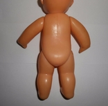 Кукла,пупс на резинках Детская игрушка Пластмасса СССР  23,5 см, фото №7