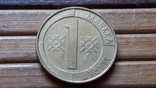  1 марка 1993 год. Лев. Финляндия №1, фото №3
