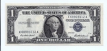 1 доллар США 1957 SILVER CERTIFICATE 112A 054, фото №2